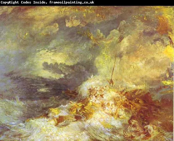 J.M.W. Turner Fire at Sea